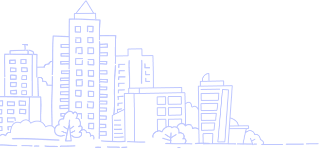 Left city skyline